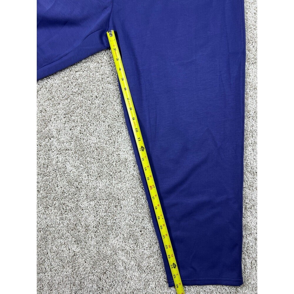 Xersion Scuba Luxe Jogger Pants XXL Blue Athletic Lounge Stretch NWT - Picture 5 of 9